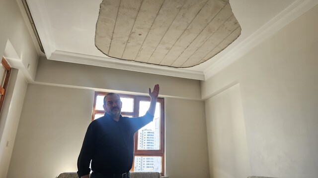 Tavanın çökmesi sonucu gözünü kaybeden kadının oğlu konuştu: "Akla, hayale gelecek bir olay değil"