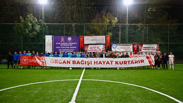 Antalya'da "İl Sağlık Çalışanları 25. Geleneksel Futbol Turnuvası" düzenlenecek