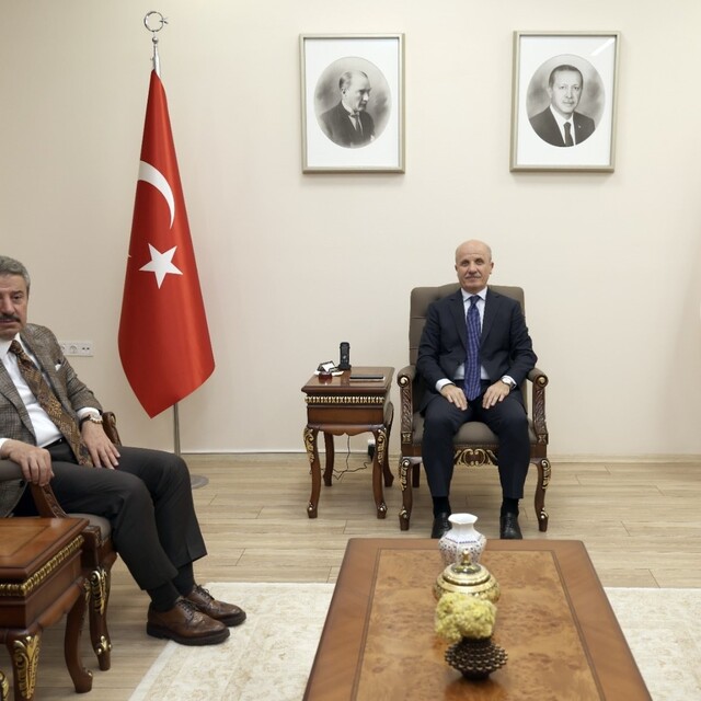 AK Parti Şırnak Milletvekili Tatar, YÖK Başkanı Özvar ile bir araya geldi