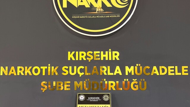 Kırşehir'de uyuşturucu operasyonunda 2 tutuklama