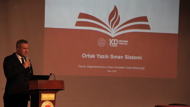 Cizre'de 'Ortak Yazılı Sınav Sistemi' tanıtım toplantısı yapıldı