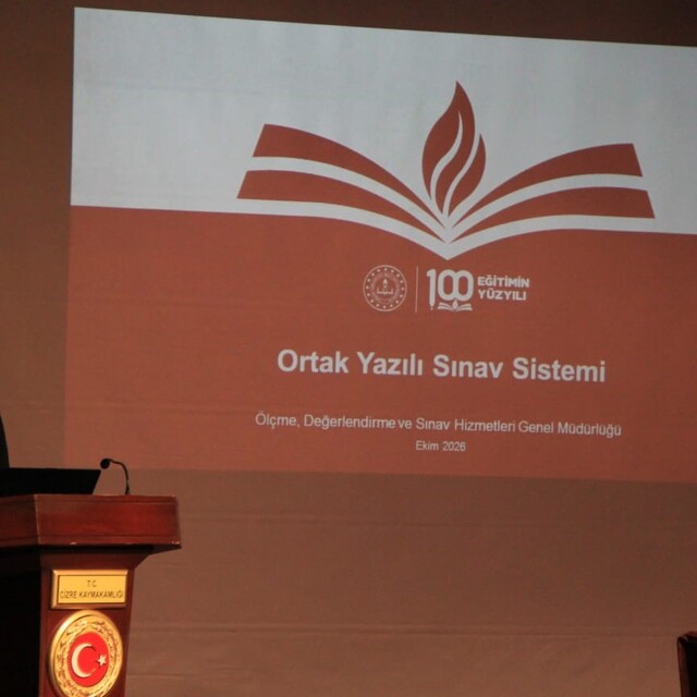 Cizre'de 'Ortak Yazılı Sınav Sistemi' tanıtım toplantısı yapıldı