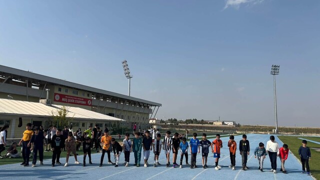 Muş'ta geleceğin milli atletleri yetiştiriliyor