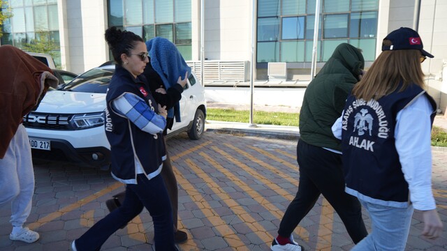 Fuhuş operasyonunda 5 şüpheli adliyeye sevk edildi
