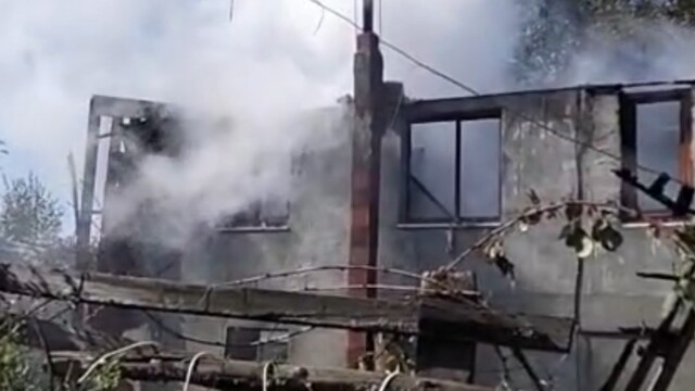 Bolu'da yayla evinde yangın