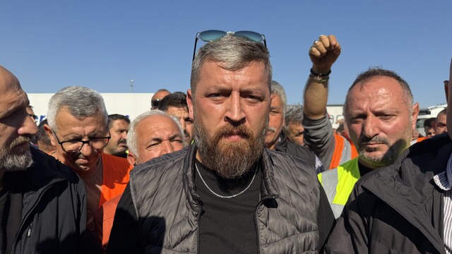 Tır şoförleri Kapıkule'de oturma eylemi yaptı