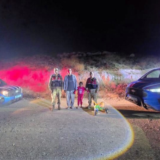 Kilis'te kaybolan 6 yaşındaki otizmli çocuk dronla bulundu