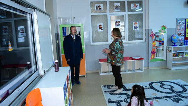 Eskişehir'de uygulama anaokulundaki eğitim çalışmaları incelendi