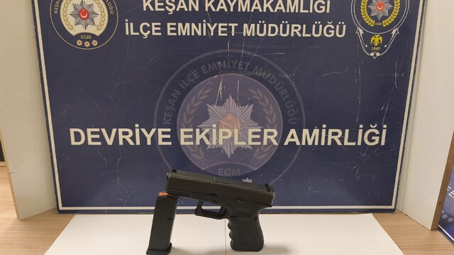 Edirne'de "dur" ihtarına uymayan sürücüye 250 bin lira ceza uygulandı