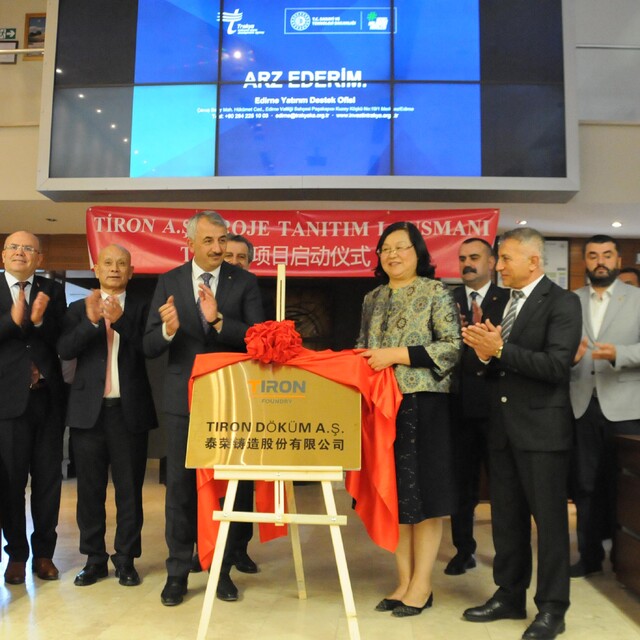 Çinli firmadan Edirne'de 40 milyon dolarlık yatırım