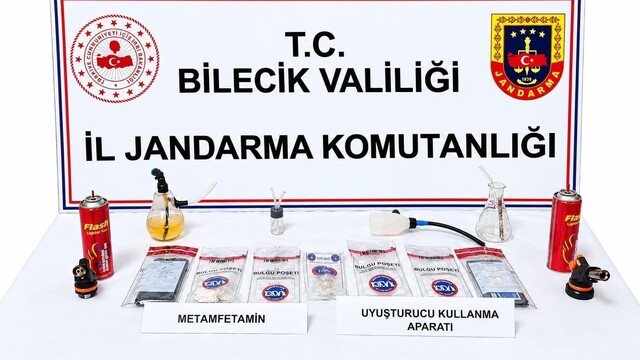 Bilecik'te uyuşturucu operasyonu