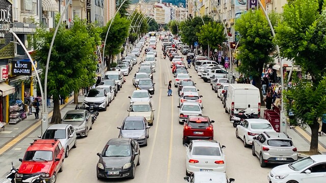 Tokat'ta trafiğe kayıtlı araç sayısı 264 bini aştı
