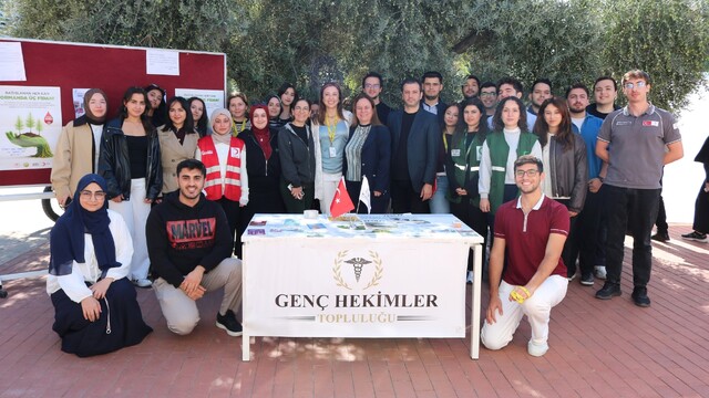 ADÜ'de gençler sağlık farkındalığı için buluştu