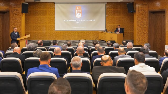 Bayburt'ta 4. İl Koordinasyon Kurulu Toplantısı yapıldı