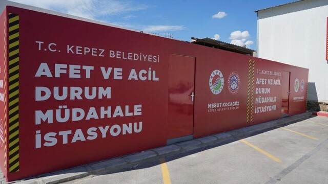 Kepez'den afetlere karşı 2 yeni afet istasyonu