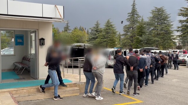 Konya merkezli 12 ilde dolandırıcılık operasyonu: 9 tutuklama