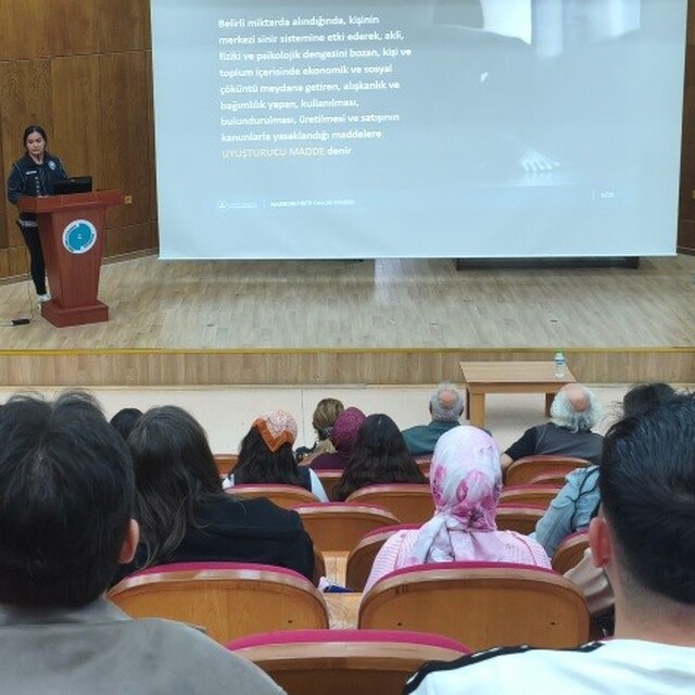 Niğde'de 2 bin 92 kişi uyuşturucu ile mücadelede bilgilendirildi