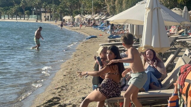 Bodrum'da sarı yaz keyfi