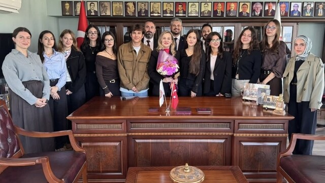 NKÜ Hukuk Topluluğu'ndan Tekirdağ Barosuna ziyaret