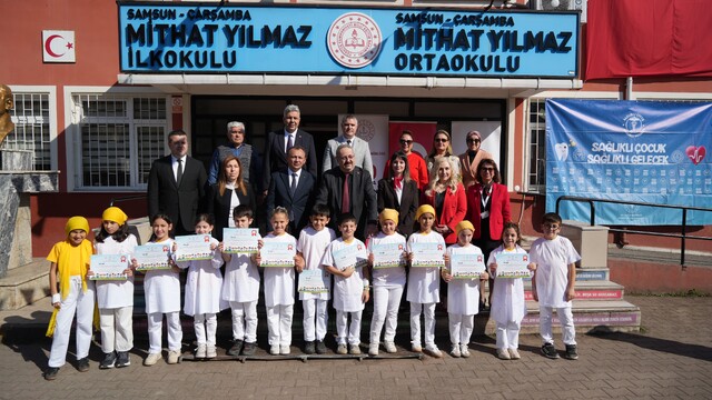 "Sağlıklı Çocuk, Sağlıklı Gelecek Programı": Öğrenciler sağlık elçisi oldu