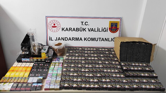 Karabük'te kaçakçılık operasyonunda 1 şüpheli yakalandı