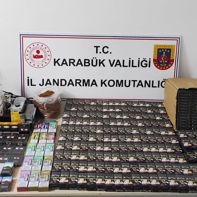 Karabük'te kaçakçılık operasyonunda 1 şüpheli yakalandı