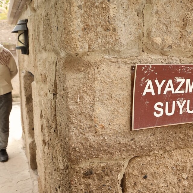 Aksaray'daki Ayazma Suyu bin 641 yıldır akmaya devam ediyor