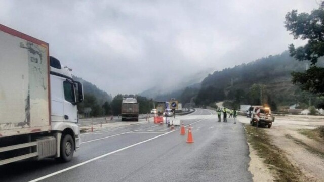 Bozüyük-Bursa yolu yeniden trafiğe açıldı