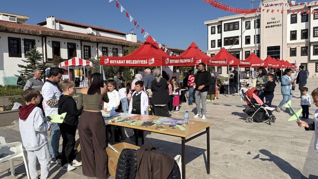 Boyabat'ta Bilimfest şenliği