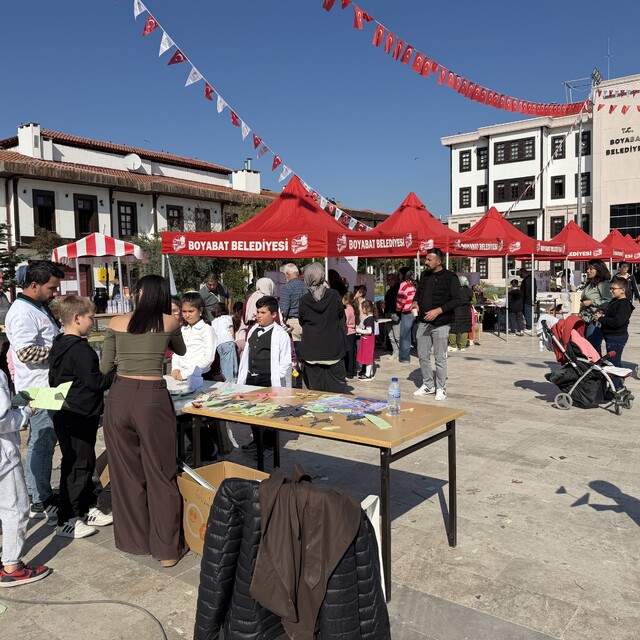 Boyabat'ta Bilimfest şenliği