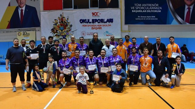 4. Kamu Spor Oyunları Futsal Müsabakaları sona erdi