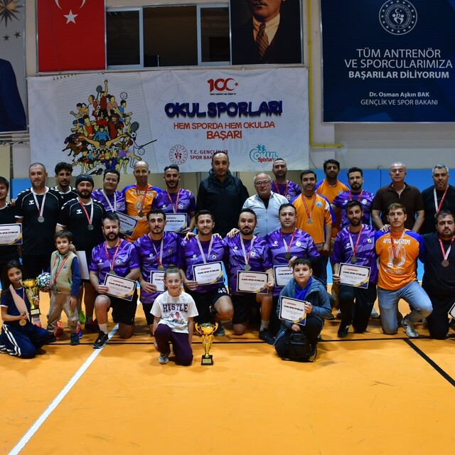 4. Kamu Spor Oyunları Futsal Müsabakaları sona erdi