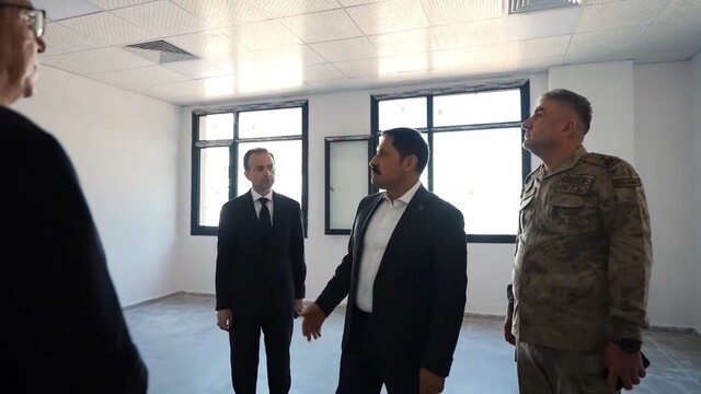Payas'ta halk eğitim merkezi ve öğrenci pansiyonu inşaatında sona yaklaşıldı