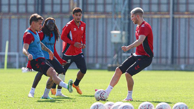Samsunspor, Amed Sportif Faaliyetler maçının hazırlıklarını sürdürdü