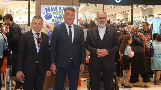 Kahramanmaraş'ta mavi kapaklarla 15 bin 700 engelli vatandaşa umut oldular