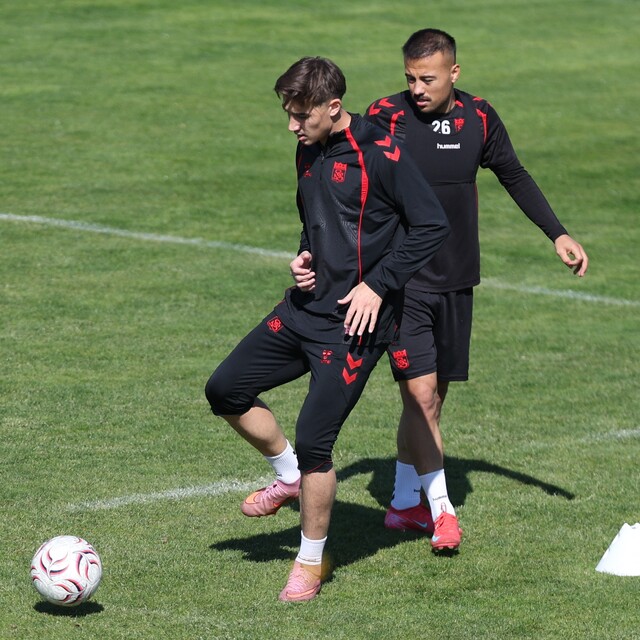 Sivasspor, Ümraniyespor maçının hazırlıklarını sürdürdü