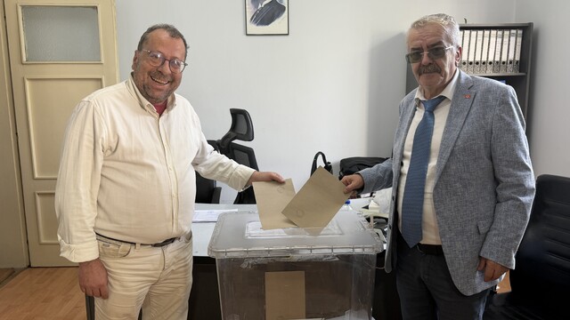 Edremit Ticaret Borsası'nda seçim heyecanı başladı