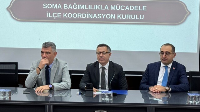 Soma'da bağımlılıkla mücadele için kurumlar bir araya geldi