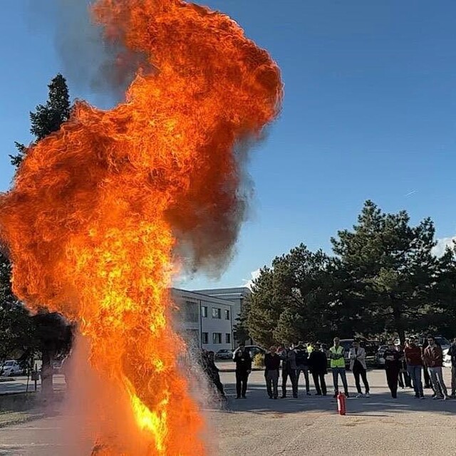 Erzincan'da yangın güvenliği ve ilk yardım eğitimi