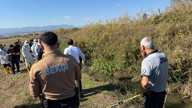 Kahramanmaraş'ta sulama kanalında erkek cesedi bulundu