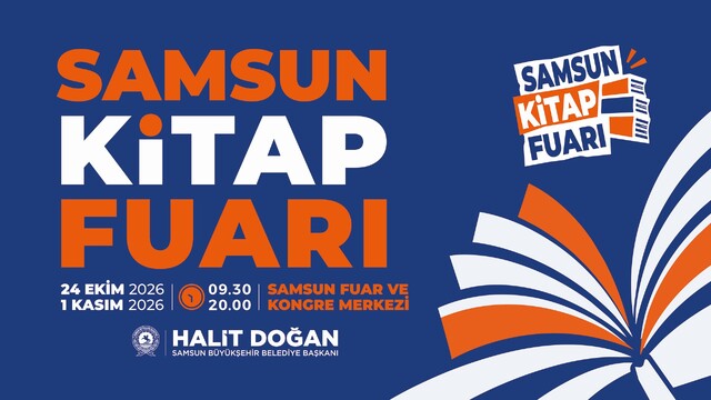 Samsun Kitap Fuarı 24 Ekim'de başlıyor