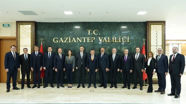 GSO'dan yeni dönem dolayısıyla Gaziantep protokolüne ziyaret