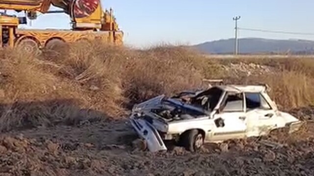 Burdur'da otomobil takla attı: 1 yaralı
