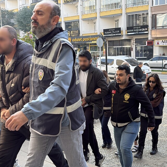 Çorum'da "hırsızlık" operasyonunda yakalanan 9 şüpheli tutuklandı