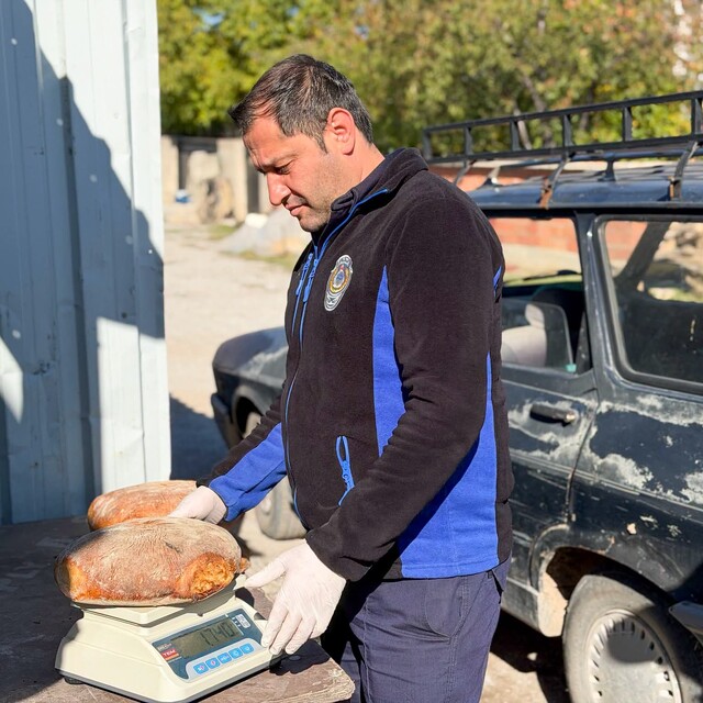 Sandıklı'da fırınlarda hijyen denetimi yapıldı