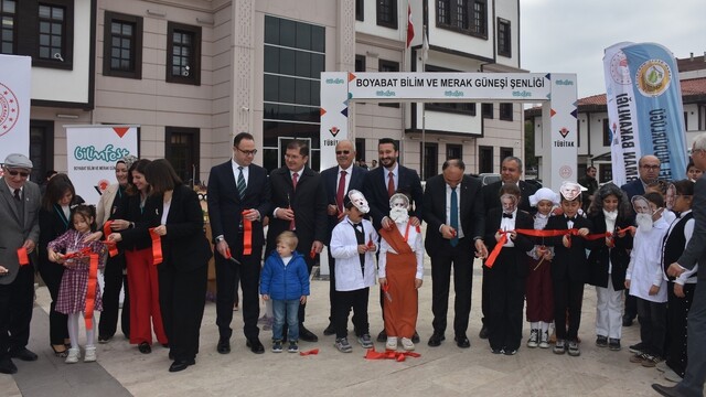 Boyabat'ta TÜBİTAK etkinliği düzenlendi