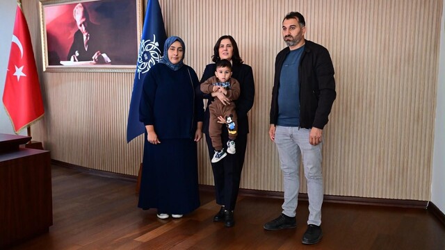 Başkan Çerçioğlu kas hastası minik Muhammed için destek istedi