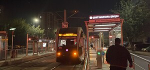 Kayseri'de tramvayın çarptığı yaya ağır yaralandı