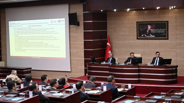 Erzurum'da okul güvenliği masaya yatırıldı