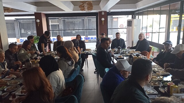 Havza'da engelli bireylerle kahvaltı buluşması